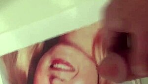 detailed cum tribute masturbation for beautiful russian woman with cute features