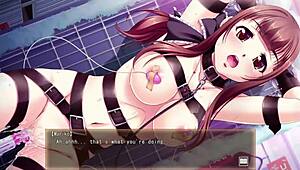 Bound wife GETS BLOWJOB, CREAMPIE in anime hentai bondage