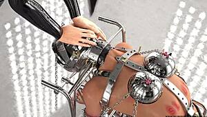 3d bdsm bondage fetish comics compilation by cybercaptain