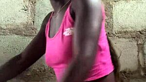 Crazy bitch rips clothes and teases till naked! 😈