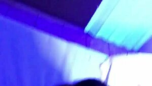 Latina redhead deepthroats big cock, fingers asshole in homemade anal session.