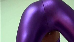 I Like The Little Purple PVC Panties You Got For Me