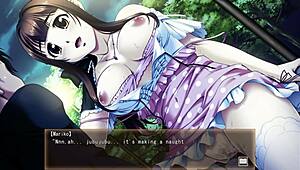 Bound wife GETS BLOWJOB, CREAMPIE in anime hentai bondage