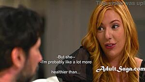 intense cheating milf with big tits gets caught in wild fantasy