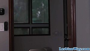 I love watching my pussy-loving lesbian friend get queened so passionately