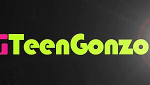 Teengonzo Teen 18+ With Natural Tits Gets Banged By White Fat Dick In Group Deepthroat Session