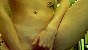 Blonde Plays Naughty Bath Games with Toys and Pissing