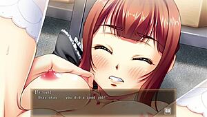 Bound wife GETS BLOWJOB, CREAMPIE in anime hentai bondage