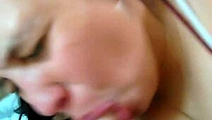 Latina Deepthroats Monster Cock with Small Tits and Sexy Smile