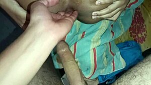 lover eats wife's ass in homemade anal video