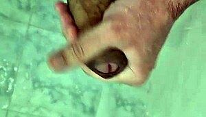 Brazilian Twink Masturbates In Shower Part 2