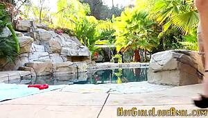 I-I Fingered That Lesbian's Butt With Toys