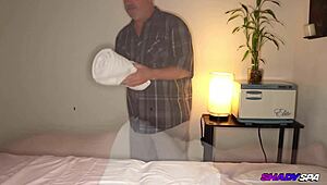 Teen Masseuse Offers Suggestive Reiki Massage Happy Ending