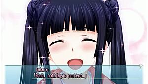 Hentai Majikoi S Kokoro H6 blowjob scene outdoors?