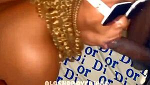 hot milf obsessed with black cock blowjob