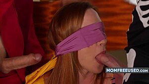 Bold: Halloween Pranks Turn Into Wild Free Use Milf Fucking Action