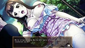 Bound wife GETS BLOWJOB, CREAMPIE in anime hentai bondage