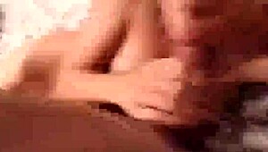 this amateur couple cums twice on webcam, showing pussy and ass in public