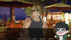 Respecting care in a furry game: Yaoi anime series 2, episode 8