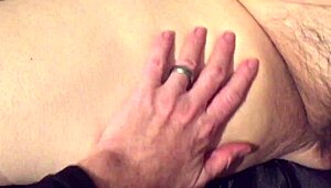 Chubby wife gets intense handjob and titty fuck