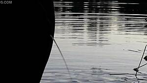 Ever tried pissing in a public lake like this?