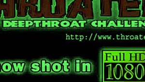 Young girlfriend deepthroats 10-pounder with suggestive intensity