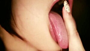 Big tits G-cup Rina Aizawa rides selfishly for cum