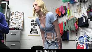 Yo, this dirty mall officer totally grills a teen shoplifter over a necklace at Lifterhub.