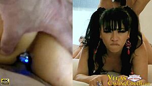 Latina Dasha Sucks Cock in Vegas Casting