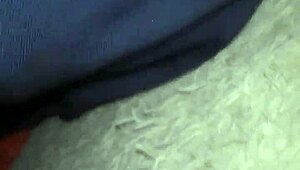 Intense orgasm from rough dick play