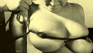 Vintage Dark London Gangbang In Swinging Sixties Bondage