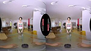 Realitylovers - Pizza Babe Monika VR's Wild Scene!