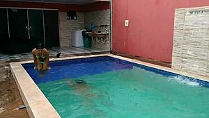 Peguei A Gravidinha Dentro Da Piscina AllË Pjtx