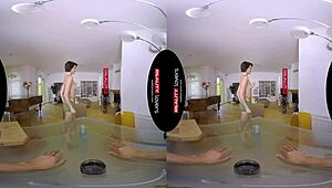 Realitylovers - Pizza Babe Monika VR's Wild Scene!