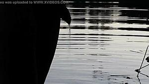 Ever tried pissing in a public lake like this?