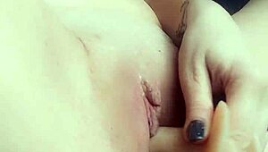 Is This Wet Pussy Riding A Dildo To Orgasm, Or Just Teasing You With Close-Up Masturbation?