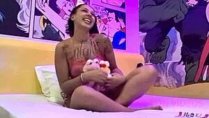 Intense Bareback Fucking Young Latina Athena Queen Bent Over