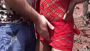 african safari threesome orgy with deepthroat and monster cocks