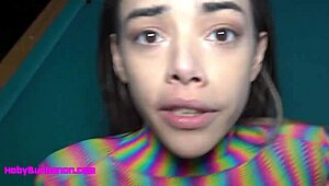 Wow! Petite Harmony Wonder Face Fucked And Pussy Pounded After Putt-Putt!