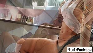 Nicole Aniston Makes Herself Wet For Us