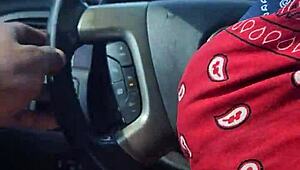 Teen sucks dick deeply while riding wet!