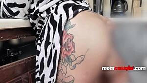 Lilly Lane asks stepson to impregnate her in roleplay