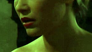 Big boobs girls whipping one innocent girl