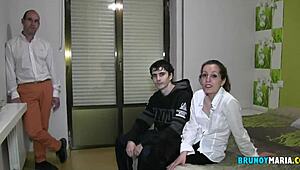 Tengo Ganas De Follarme A Un Yogurin Pollon Delante De Mi Novio Cornudo