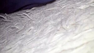 Intense orgasm from rough dick play