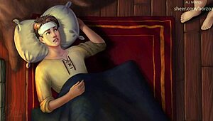 wal 7 - boris feels intense arousal as myrtle reveals her big boobs in sexy lingerie