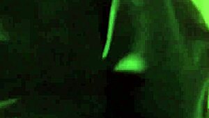 Glam lesbians tearing clothes in a stylish European encounter.