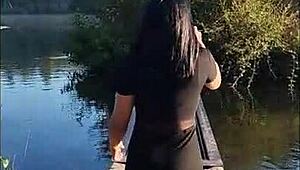 the prostitute gets a good fuck in the river