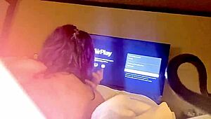 Young Brunette Cute Girl Orgasms Beautifully.