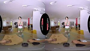 Realitylovers - Pizza Babe Monika VR's Wild Scene!